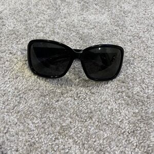 Marc‎ by Marc Jacobs Square Rounded Rectangular Oversized Dark Black Sunglasses